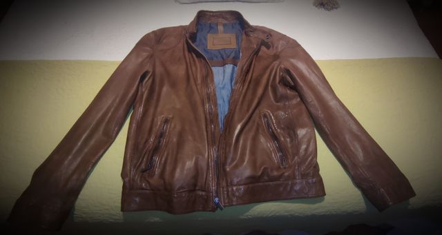 Chaqueta de cuero M. DUTTI