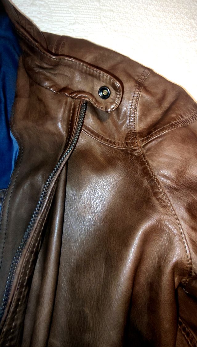 Chaqueta de cuero M. DUTTI