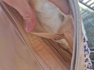 Mala a tiracolo de tecido