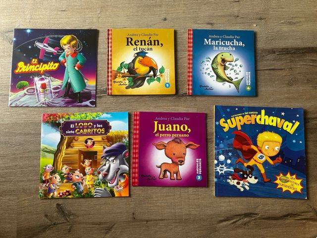 LIBROS INFANTILES varios