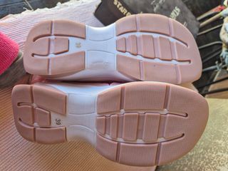 Sapatilhas rosa de plataforma