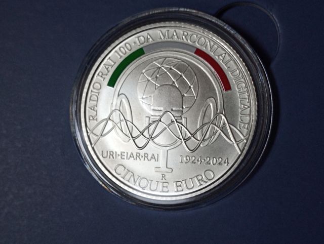 Moneta Guglielmo Marconi 2024