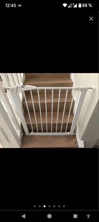 Barrera seguridad escalera