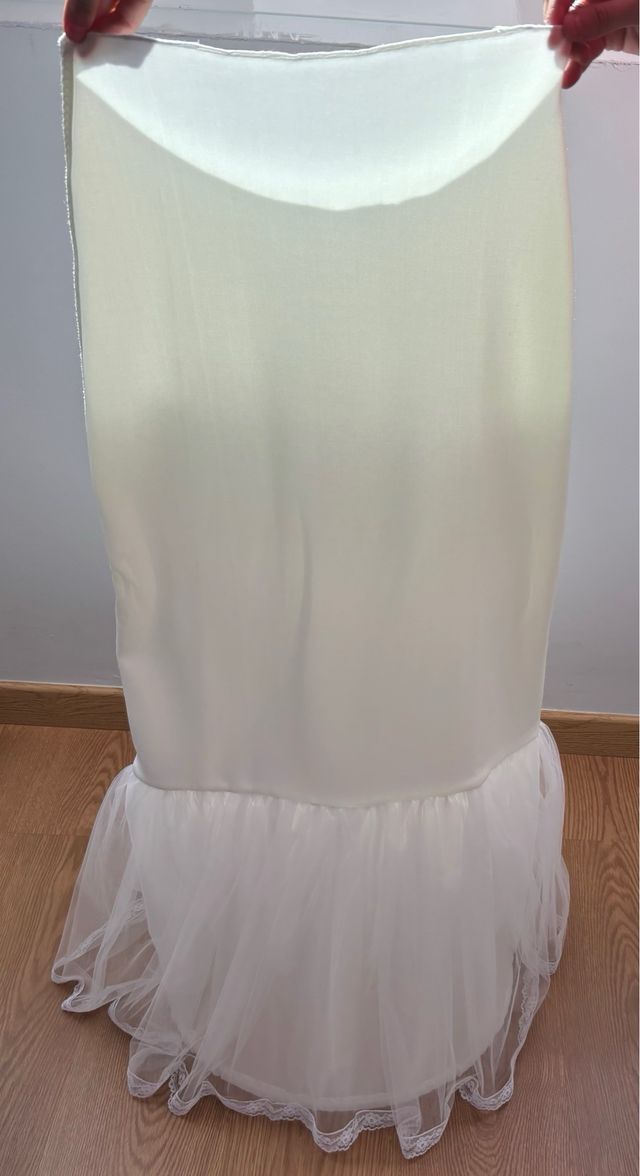 Cancan de vestido de novia S-M a estrenar