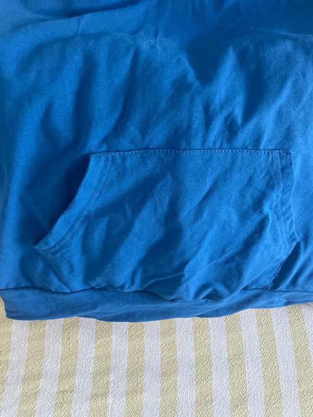 Felpa gilet con cappuccio