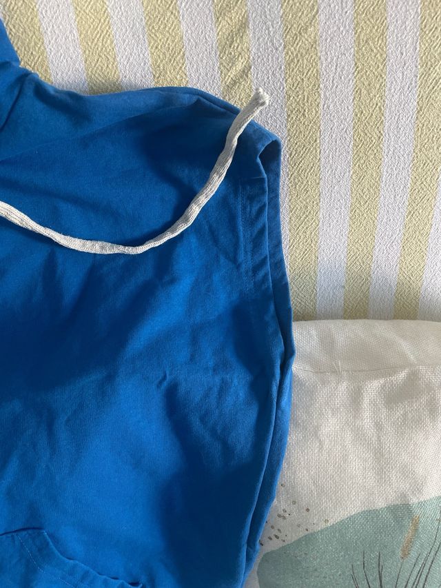 Felpa gilet con cappuccio