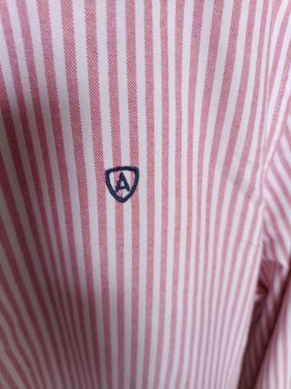 Camisa Álvaro Moreno rayas rosas|blanco 