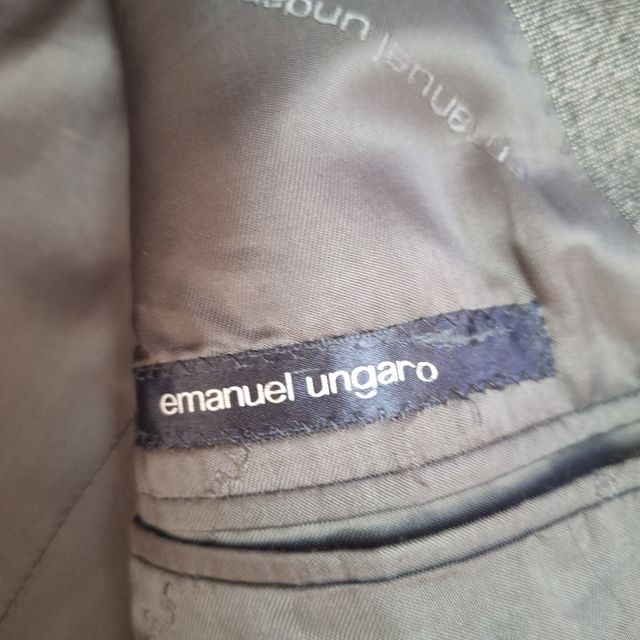 Emanuel ungaro giacca vintage uomo