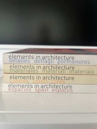 Libros diseño y arquitectura, lote 4 diferentes