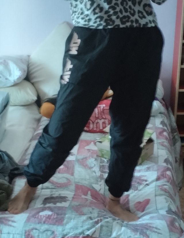 Pantalone sportivo lucido