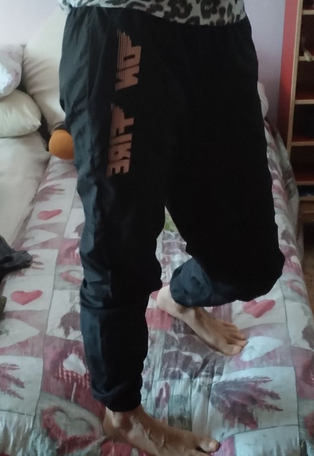 Pantalone sportivo lucido