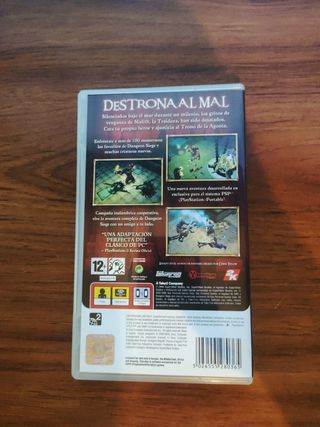 DUNGEON SIEGE SONY PSP PAL ESP