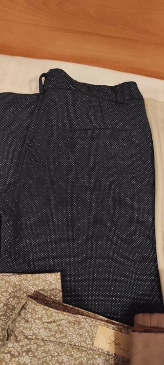Ropa mujer, 6 pantalones + 3 arriba 