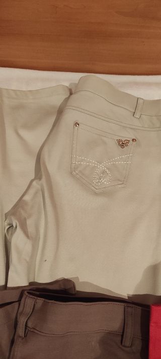 Ropa mujer, 6 pantalones + 3 arriba 
