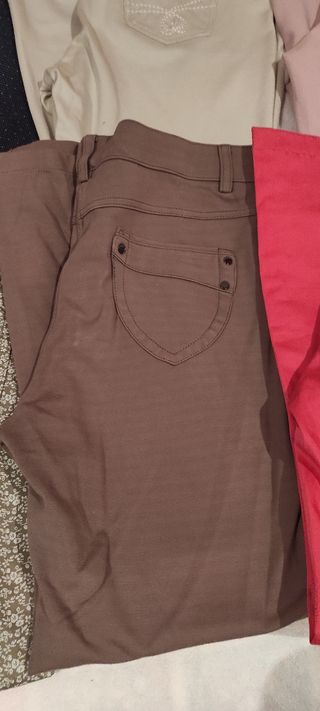 Ropa mujer, 6 pantalones + 3 arriba 