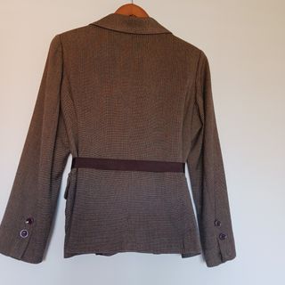CHAQUETA SEÑORA MARRÓN 