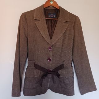 CHAQUETA SEÑORA MARRÓN 