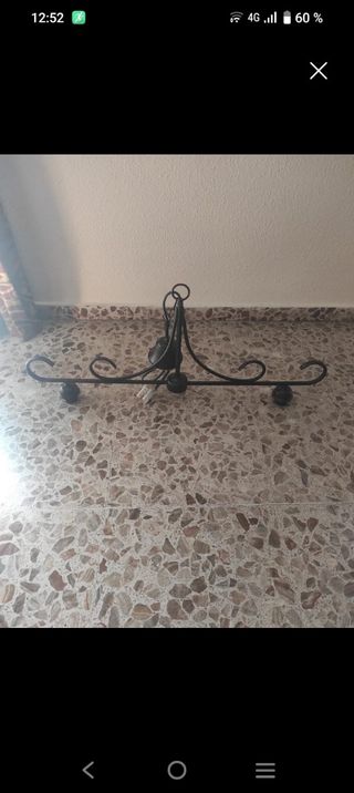 Lampara forjada 