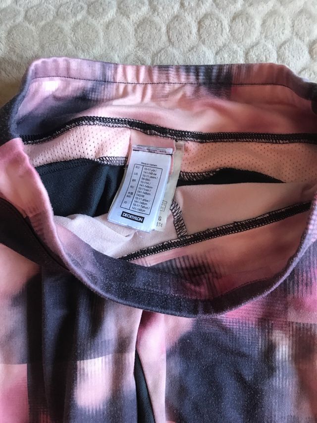 Conjunto deporte decathlon niña 8 9