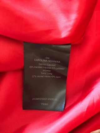 vestido Carolina Herrera