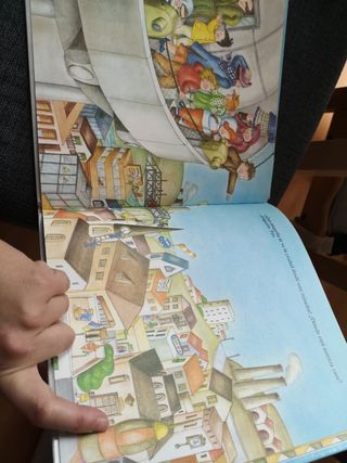 Teo en un día de fiesta