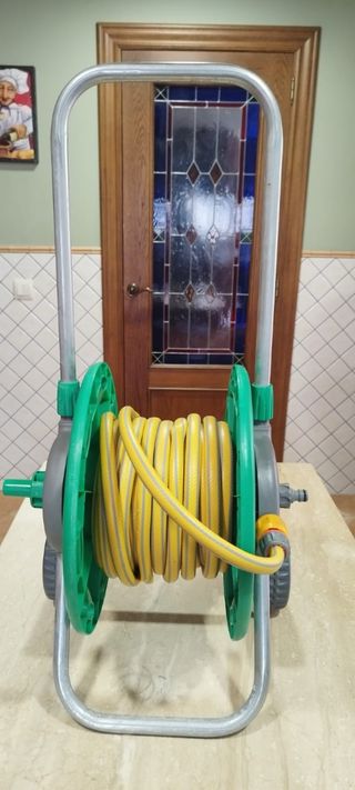 CARRO DE RIEGO/PORTAMANGUERA MARCA HOZELOCK