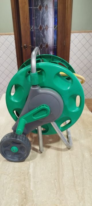 CARRO DE RIEGO/PORTAMANGUERA MARCA HOZELOCK
