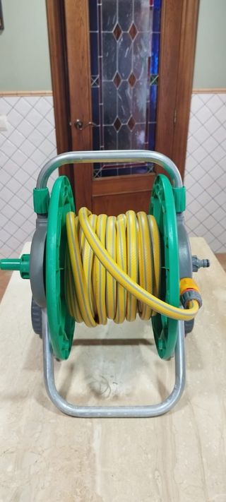 CARRO DE RIEGO/PORTAMANGUERA MARCA HOZELOCK