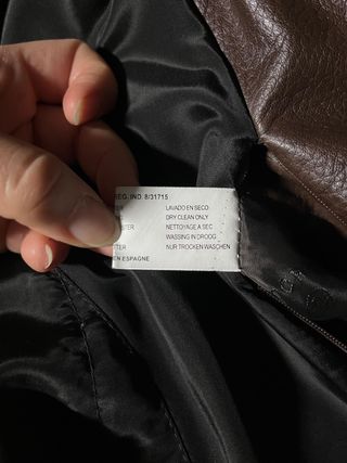 Chaqueta de cuero 