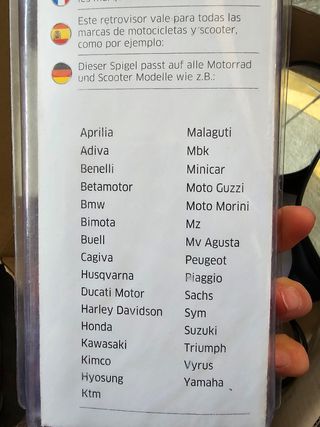 Specchietti retrovisori