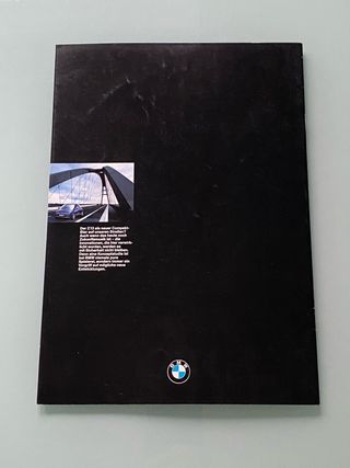 RAREZA CATÁLOGO DEL BMW Z13 1993 CONCEPT CAR retro
