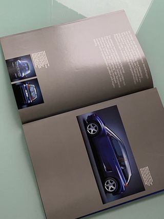 RAREZA CATÁLOGO DEL BMW Z13 1993 CONCEPT CAR retro