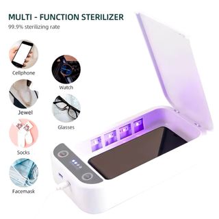 Cargador Inalámbrico con esterilizador UV