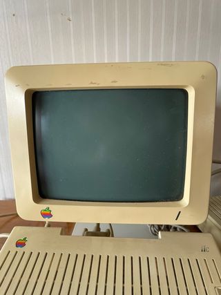 Computer portatile storico Apple //c 