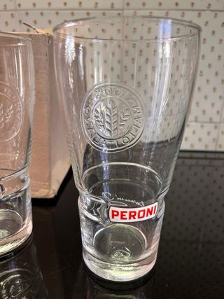 6 bicchieri firmati Giovanni Peroni 0,4 L