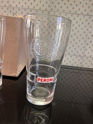 6 bicchieri firmati Giovanni Peroni 0,4 L