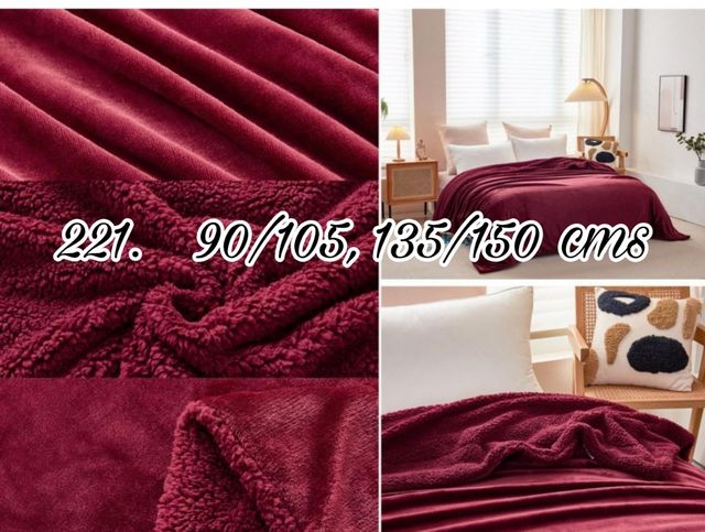 Manta lisa con borreguito