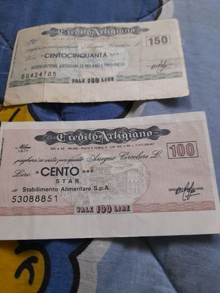 Monete lire e banconote