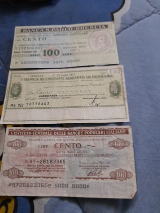 Monete lire e banconote