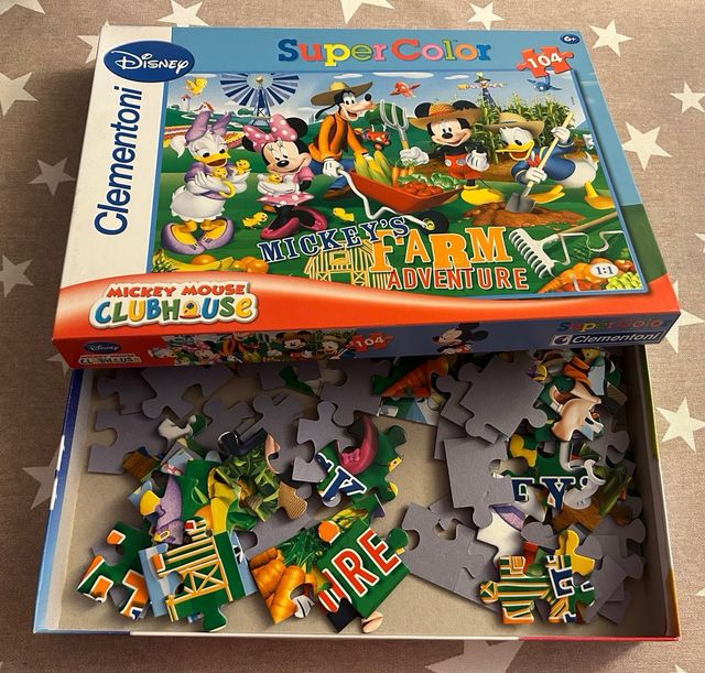 Puzzle 104 piezas Mickey Mouse