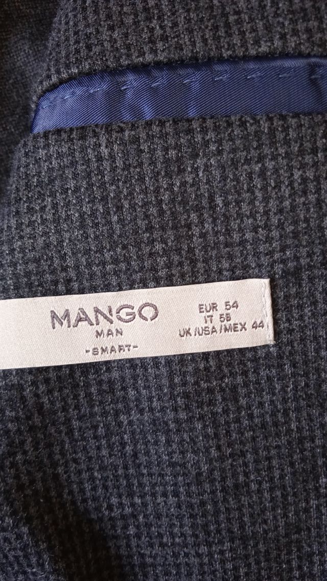 Chaqueta lana Mango