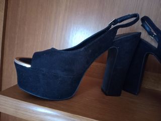 sandalias  Primadonna plataforma negras