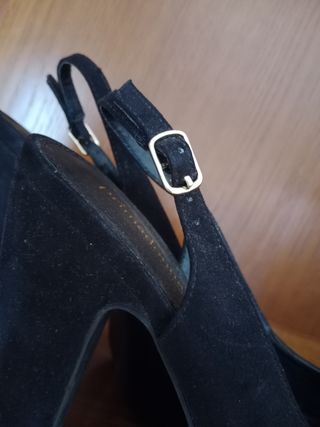 sandalias  Primadonna plataforma negras