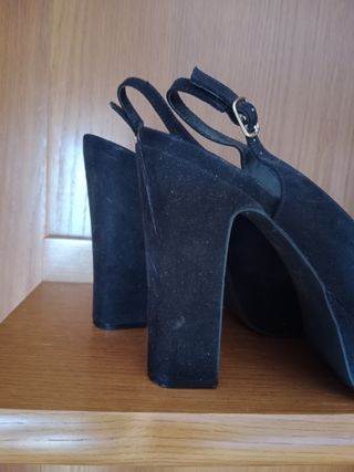 sandalias  Primadonna plataforma negras