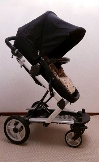 Trio Cochecito bebé y base  Isofix