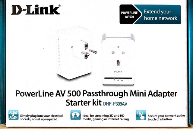D-Link Kit PowerLine Mini AV 500 Passthrough