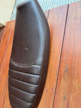 Sillin triumph scrambler