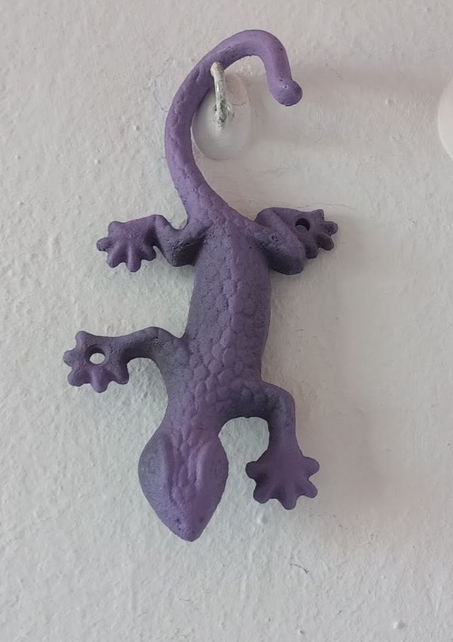 Lagartijas decorativas hierro