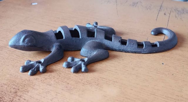 Lagartijas decorativas hierro