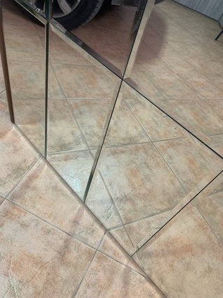 Espejo comoda de madera